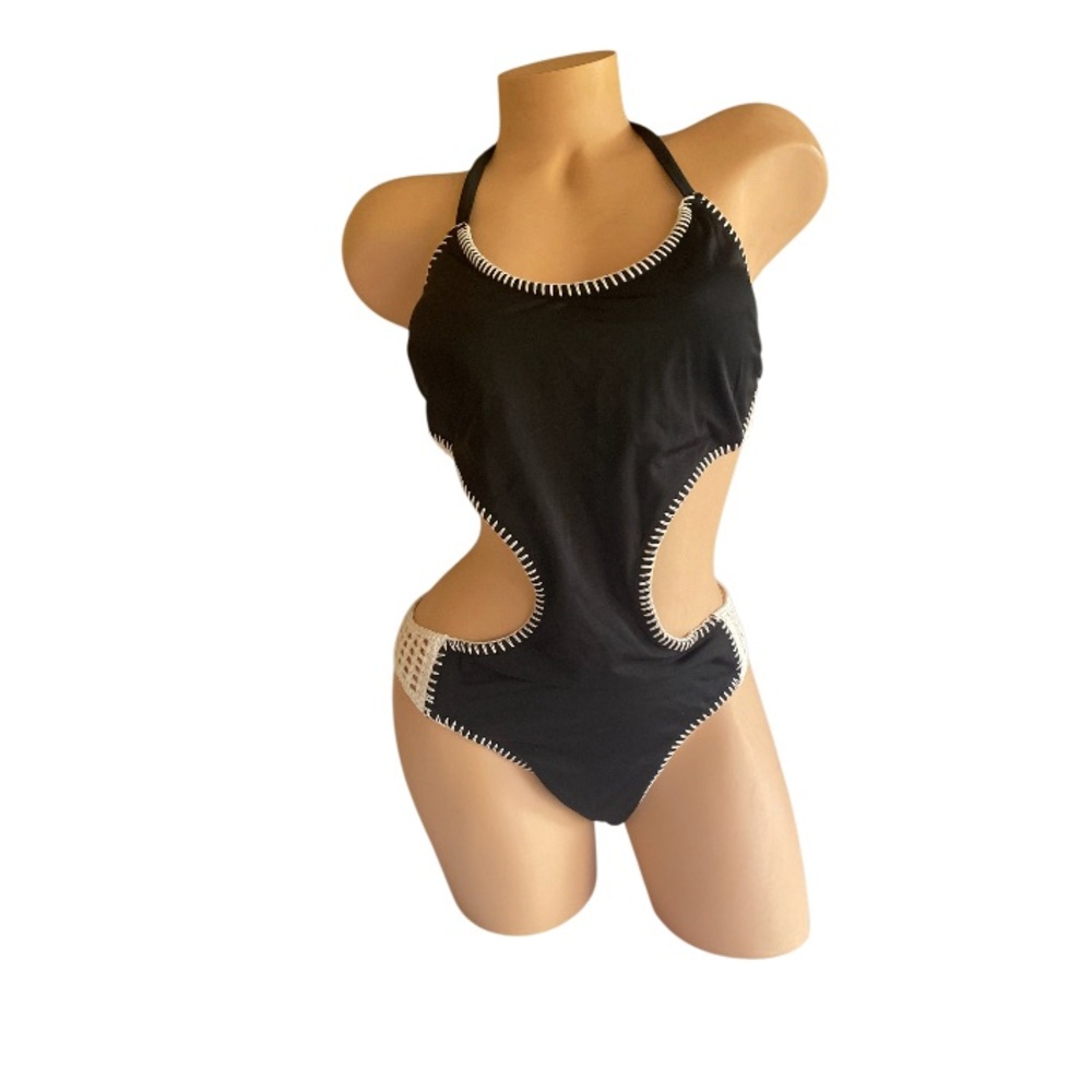 Victoria’s Secret Carova Crochet One-PC Monokini X-Large New WITH TAG - Picture 4 of 11